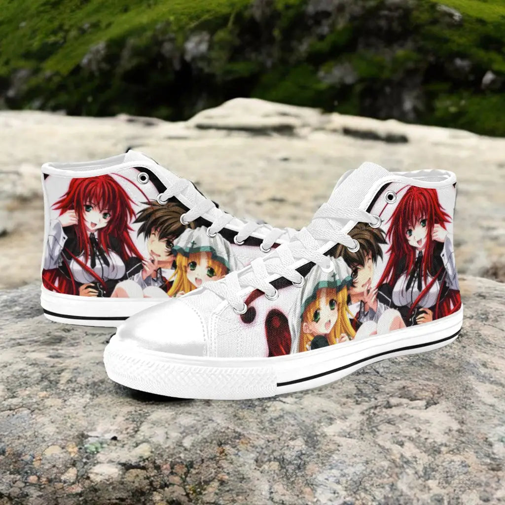 Rias Gremory Asia Argento Issei Custom High Top Sneakers Shoes