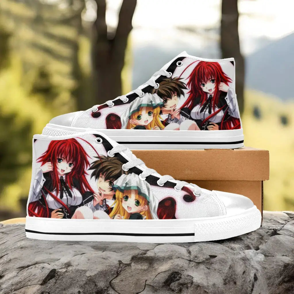 Rias Gremory Asia Argento Issei Custom High Top Sneakers Shoes