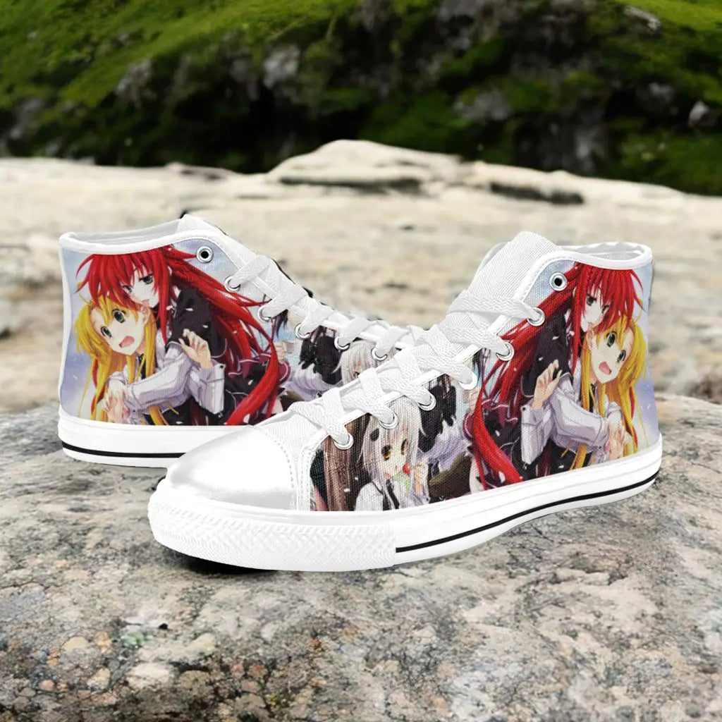 Rias Gremory Family High School DxD Custom High Top Sneakers Shoes