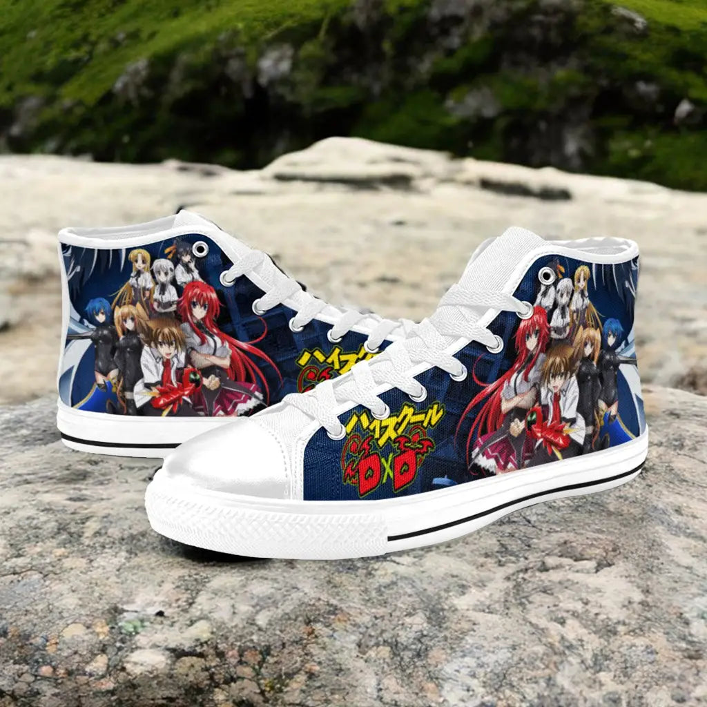 Rias Gremory Family High School DxD Custom High Top Sneakers Shoes