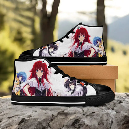 Rias Gremory Family High School DxD Custom High Top Sneakers Shoes