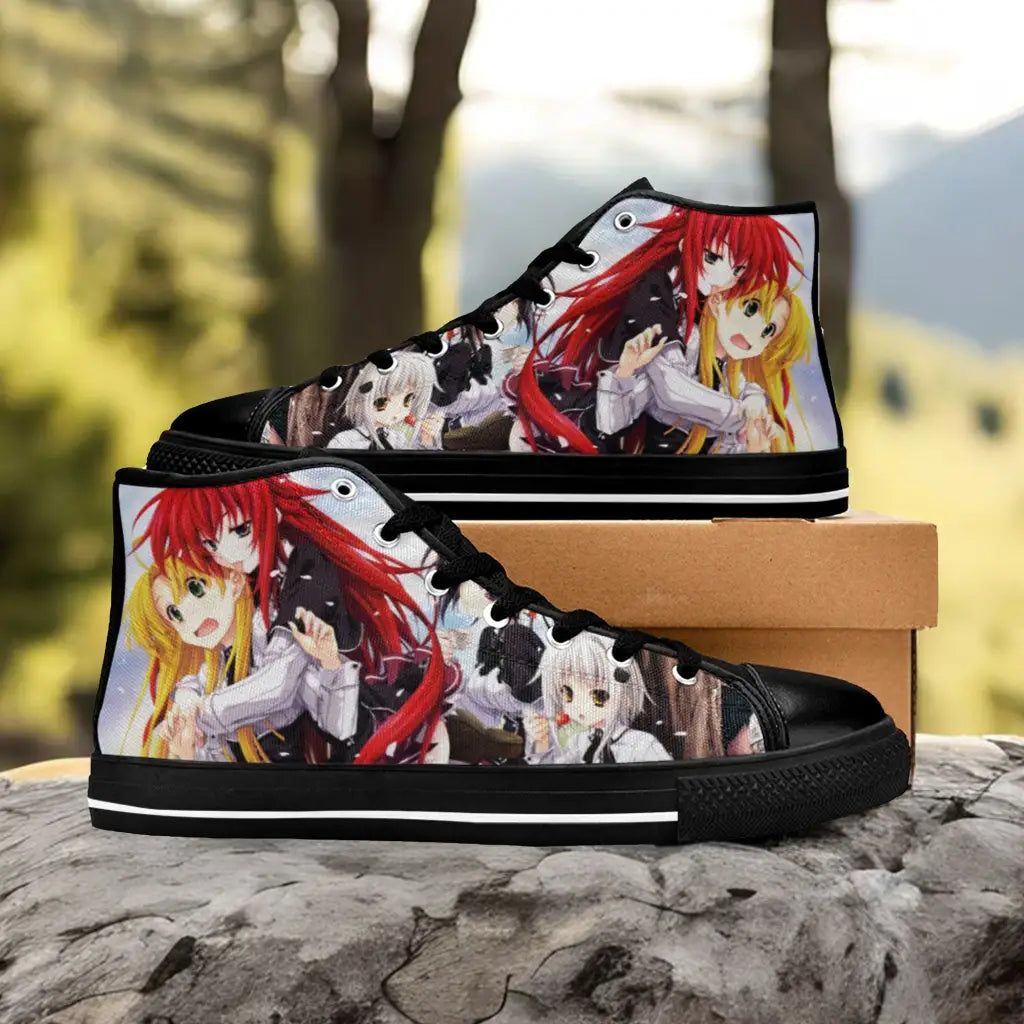 Rias Gremory Family High School DxD Custom High Top Sneakers Shoes