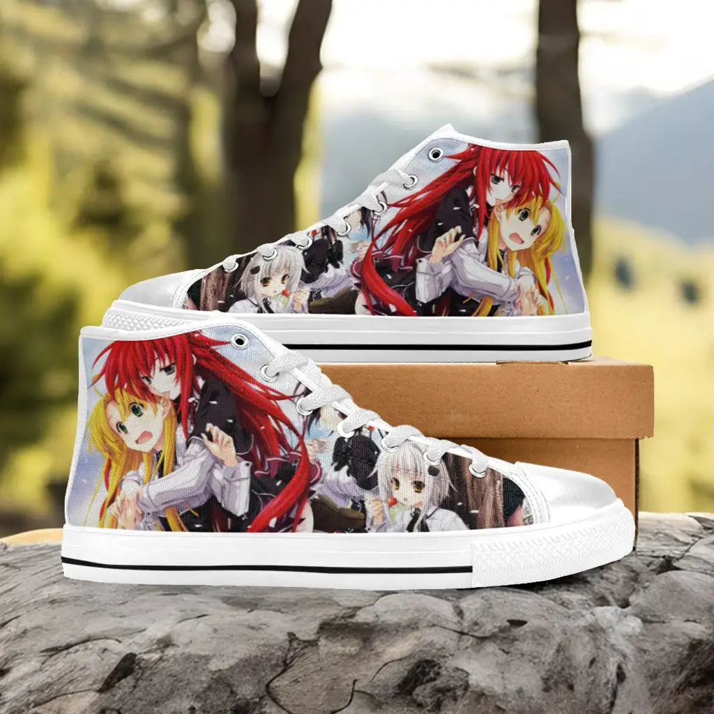 Rias Gremory Family High School DxD Custom High Top Sneakers Shoes