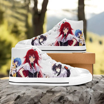 Rias Gremory Family High School DxD Custom High Top Sneakers Shoes