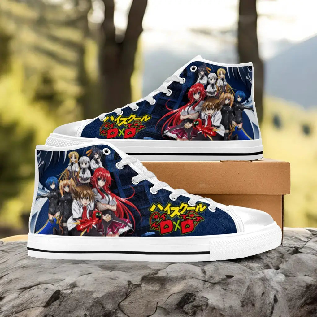 Rias Gremory Family High School DxD Custom High Top Sneakers Shoes