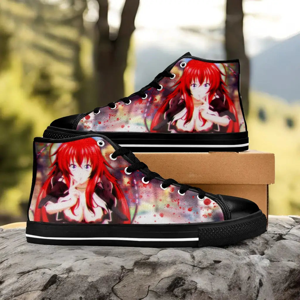 Rias Gremory High School DxD Custom High Top Sneakers Shoes