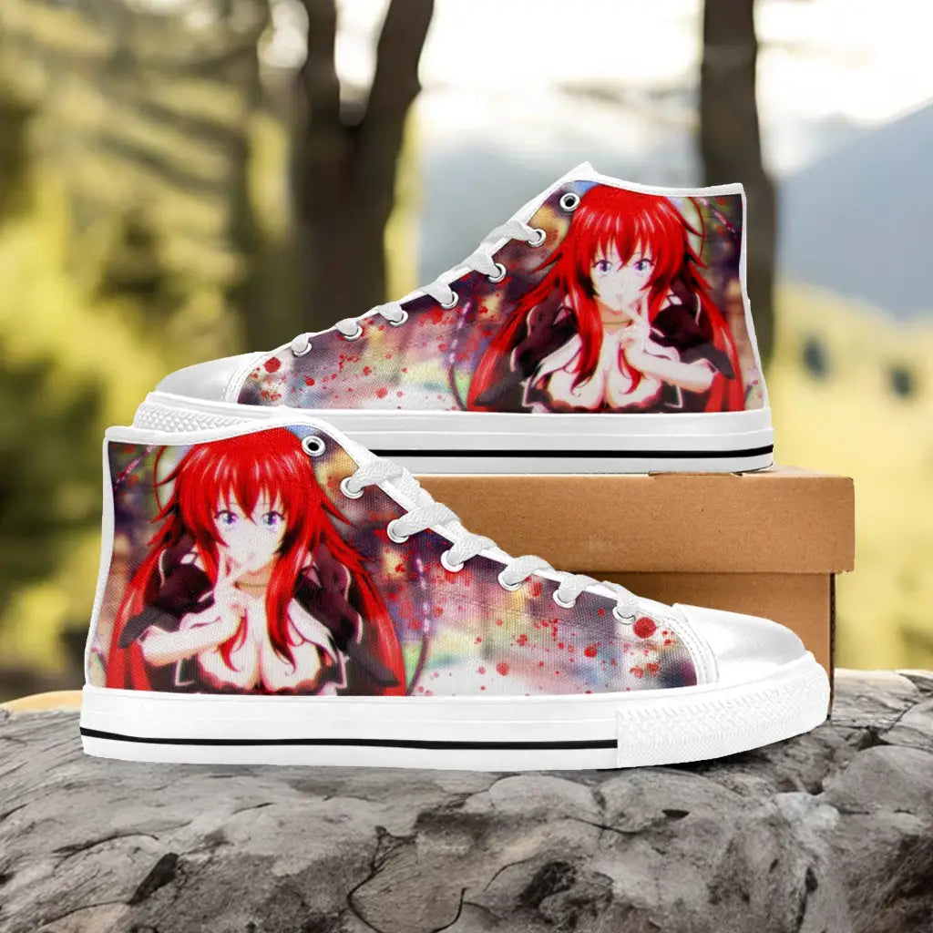 Rias Gremory High School DxD Custom High Top Sneakers Shoes