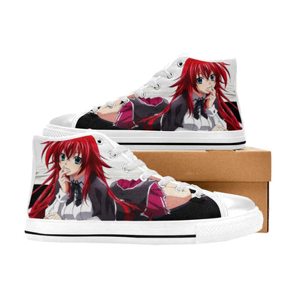 Rias Gremory High School DxD Shoes High Top Sneakers