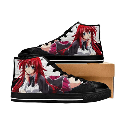 Rias Gremory High School DxD Shoes High Top Sneakers