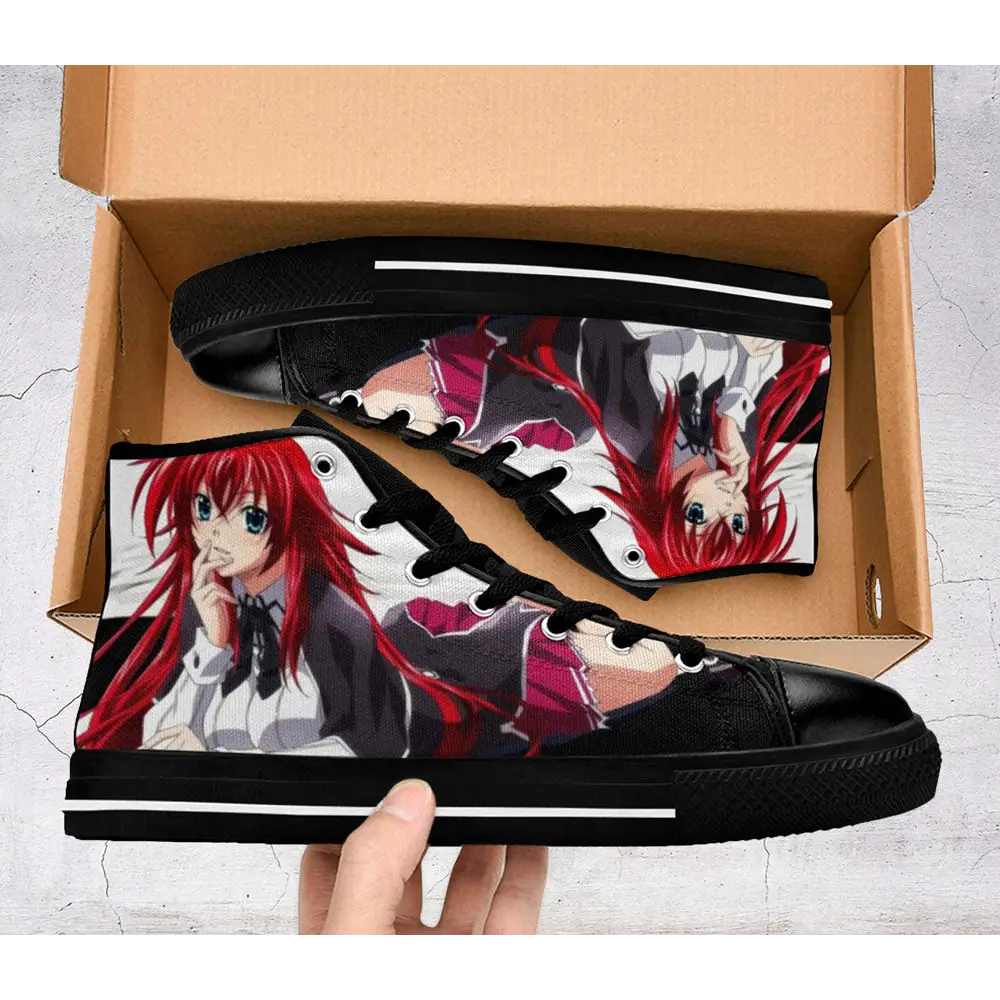 Rias Gremory High School DxD Shoes High Top Sneakers