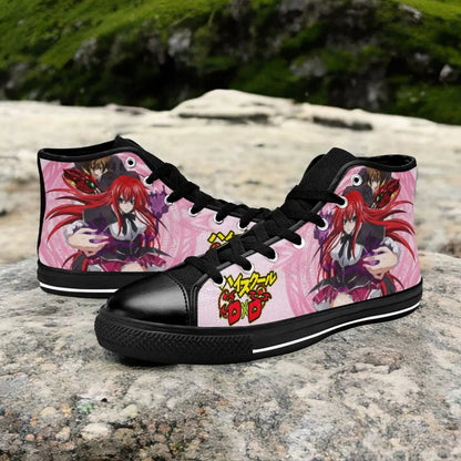 Rias Gremory Issei High School DxD Custom High Top Sneakers Shoes