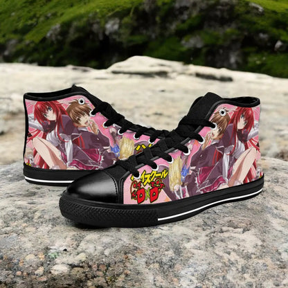 Rias Gremory Issei High School DxD Custom High Top Sneakers Shoes