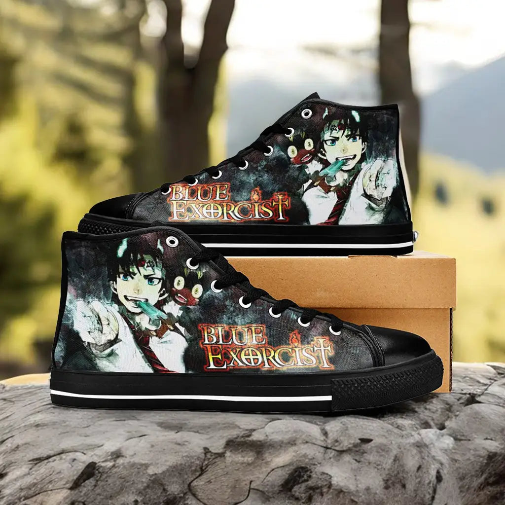 Rin Ao no Exorcist Custom High Top Sneakers Shoes