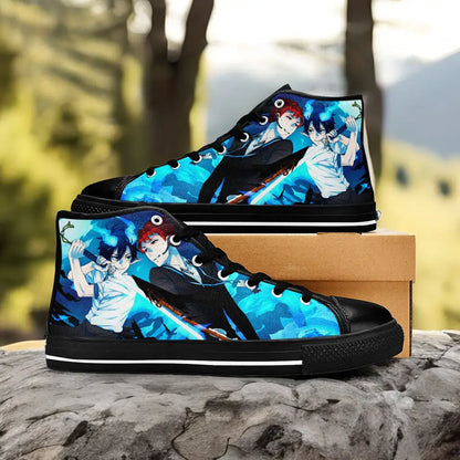 Rin Ao no Exorcist Custom High Top Sneakers Shoes