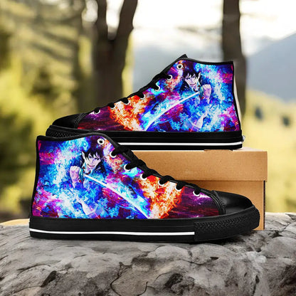 Rin Ao no Exorcist Custom High Top Sneakers Shoes