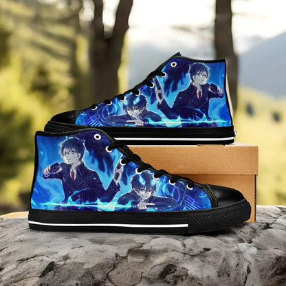 Rin Ao no Exorcist Custom High Top Sneakers Shoes