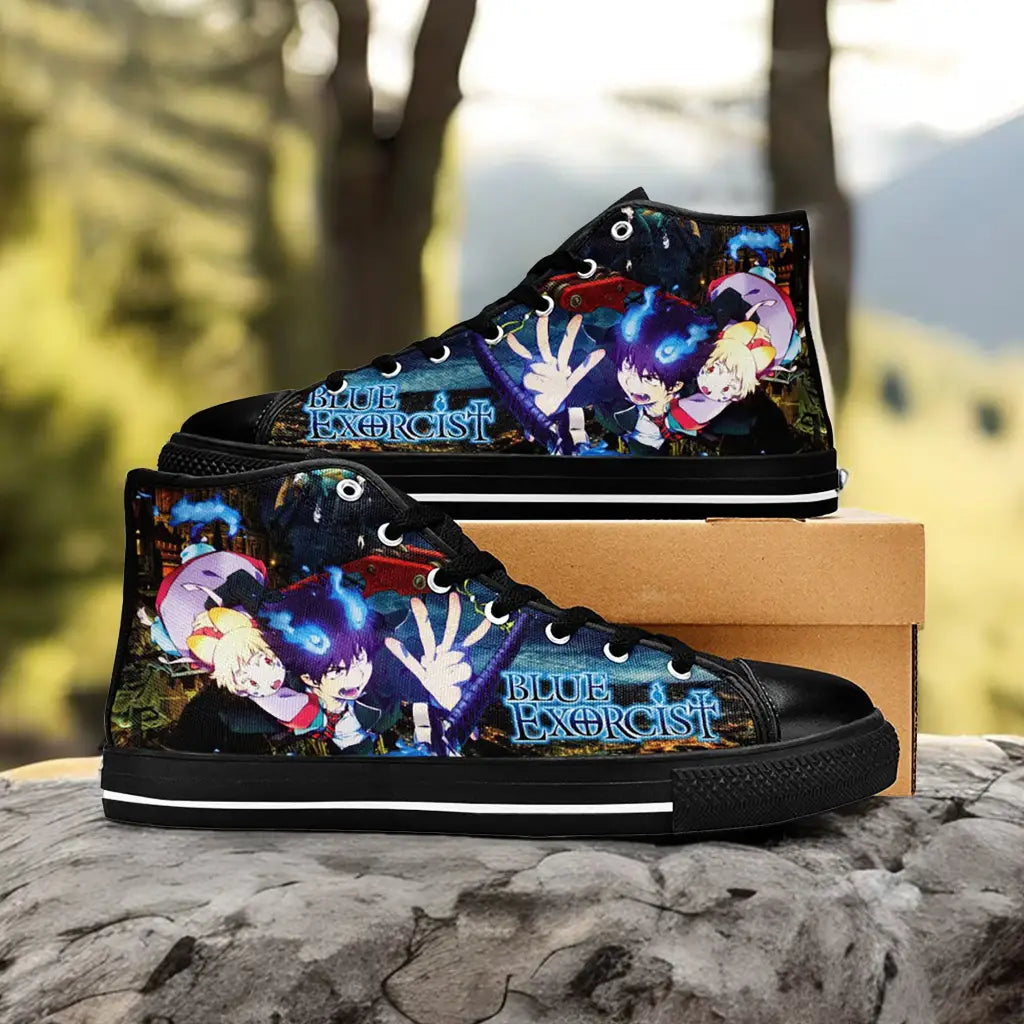 Rin Ao no Exorcist Custom High Top Sneakers Shoes