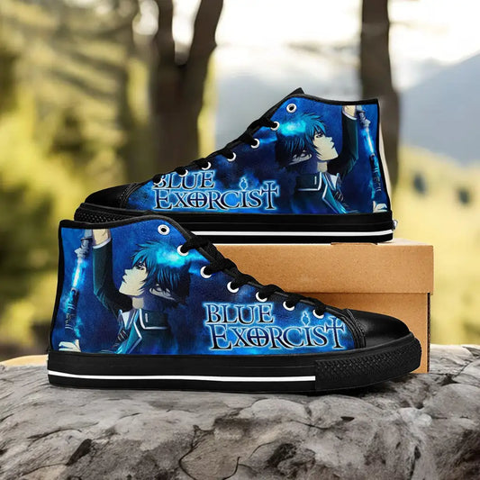 Rin Ao no Exorcist Custom High Top Sneakers Shoes