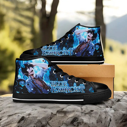 Rin Ao no Exorcist Custom High Top Sneakers Shoes