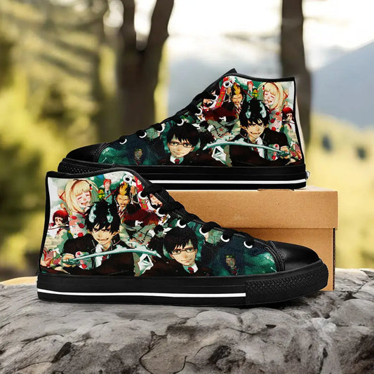 Rin Ao no Exorcist Custom High Top Sneakers Shoes