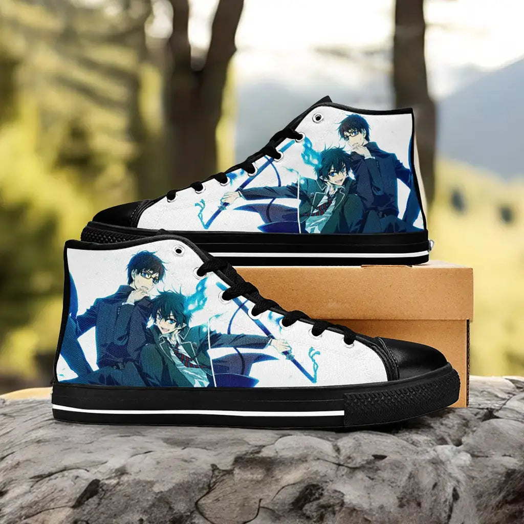 Rin Ao no Exorcist Custom High Top Sneakers Shoes