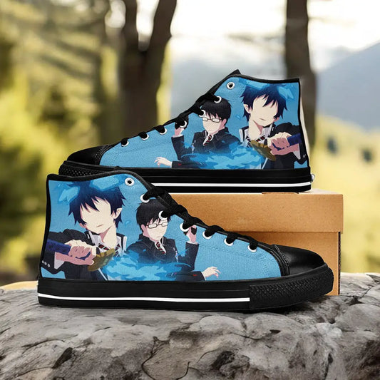 Rin Ao no Exorcist Custom High Top Sneakers Shoes