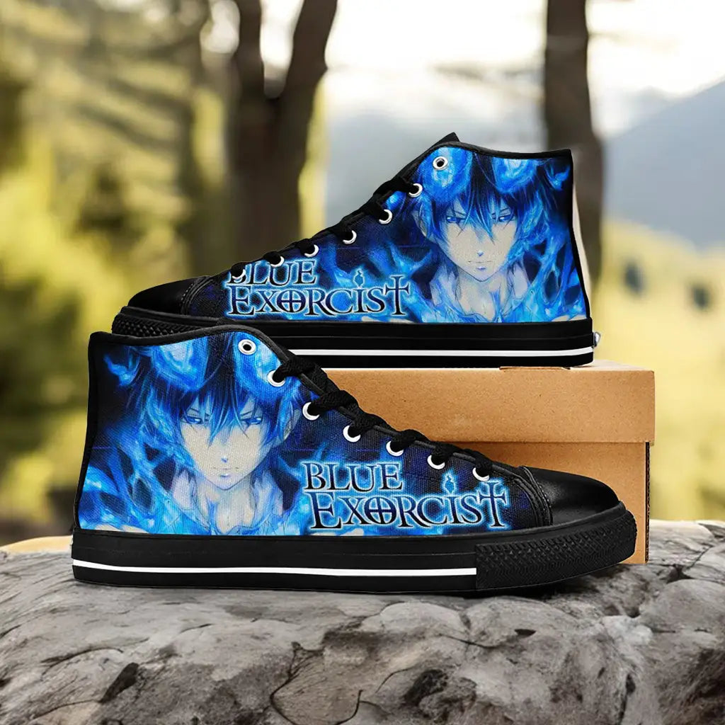 Rin Ao no Exorcist Custom High Top Sneakers Shoes