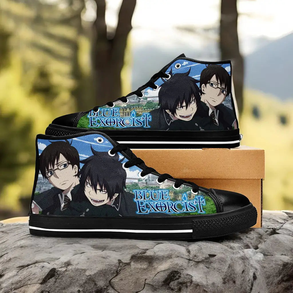 Rin Ao no Exorcist Custom High Top Sneakers Shoes