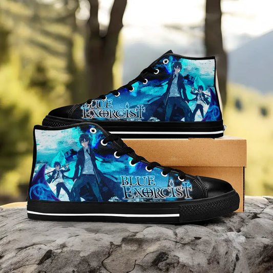 Rin Ao no Exorcist Custom High Top Sneakers Shoes