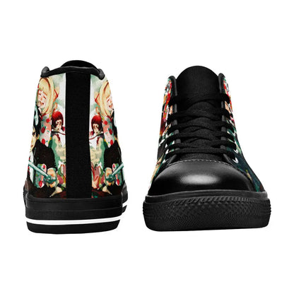 Rin Ao no Exorcist Custom High Top Sneakers Shoes