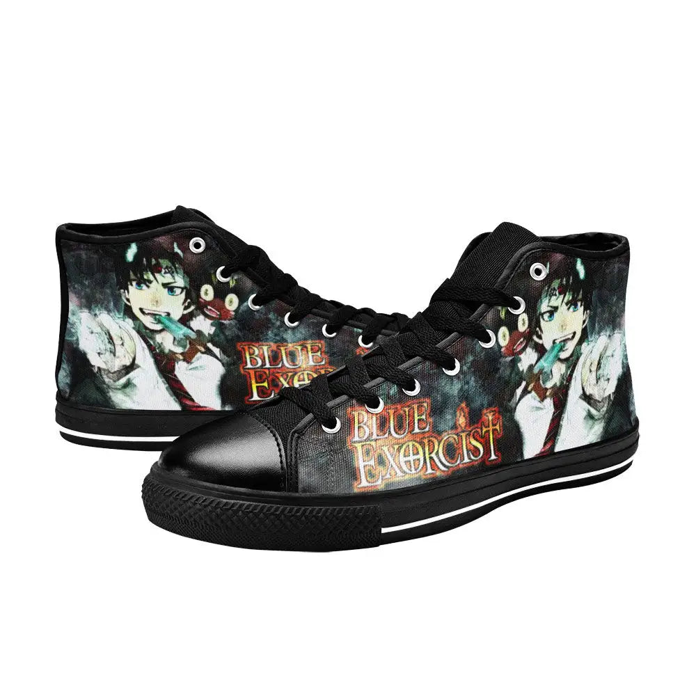 Rin Ao no Exorcist Custom High Top Sneakers Shoes