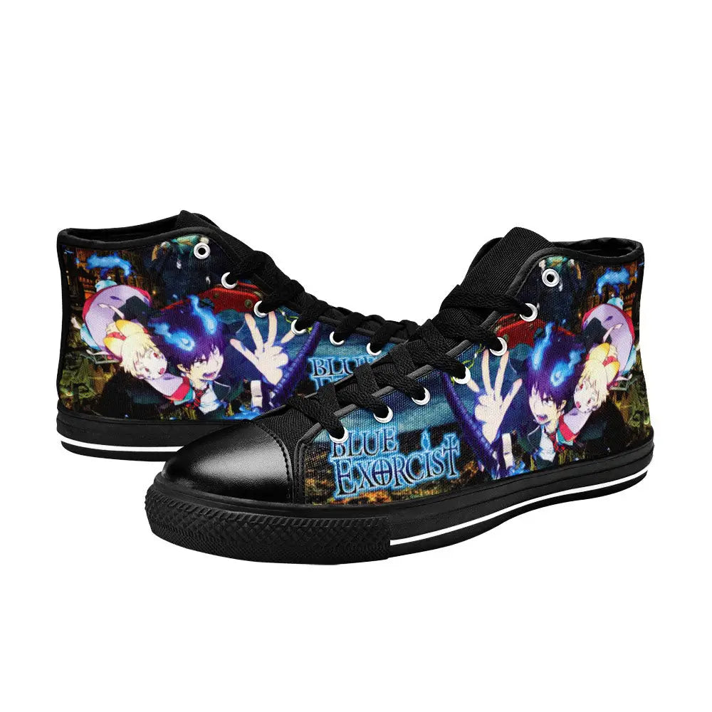 Rin Ao no Exorcist Custom High Top Sneakers Shoes