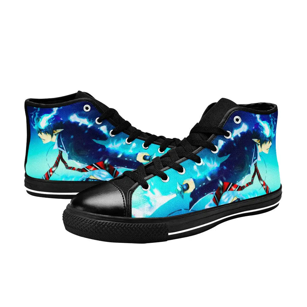 Rin Ao no Exorcist Custom High Top Sneakers Shoes