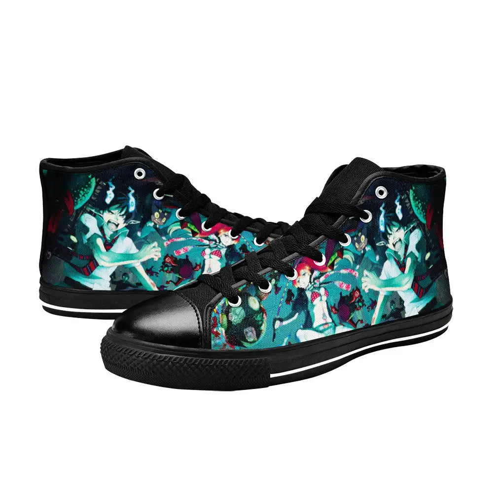 Rin Ao no Exorcist Custom High Top Sneakers Shoes