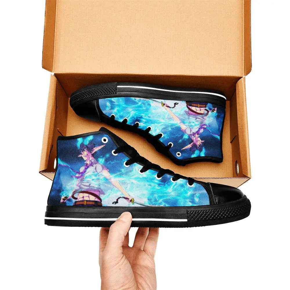 Rin Ao no Exorcist Custom High Top Sneakers Shoes