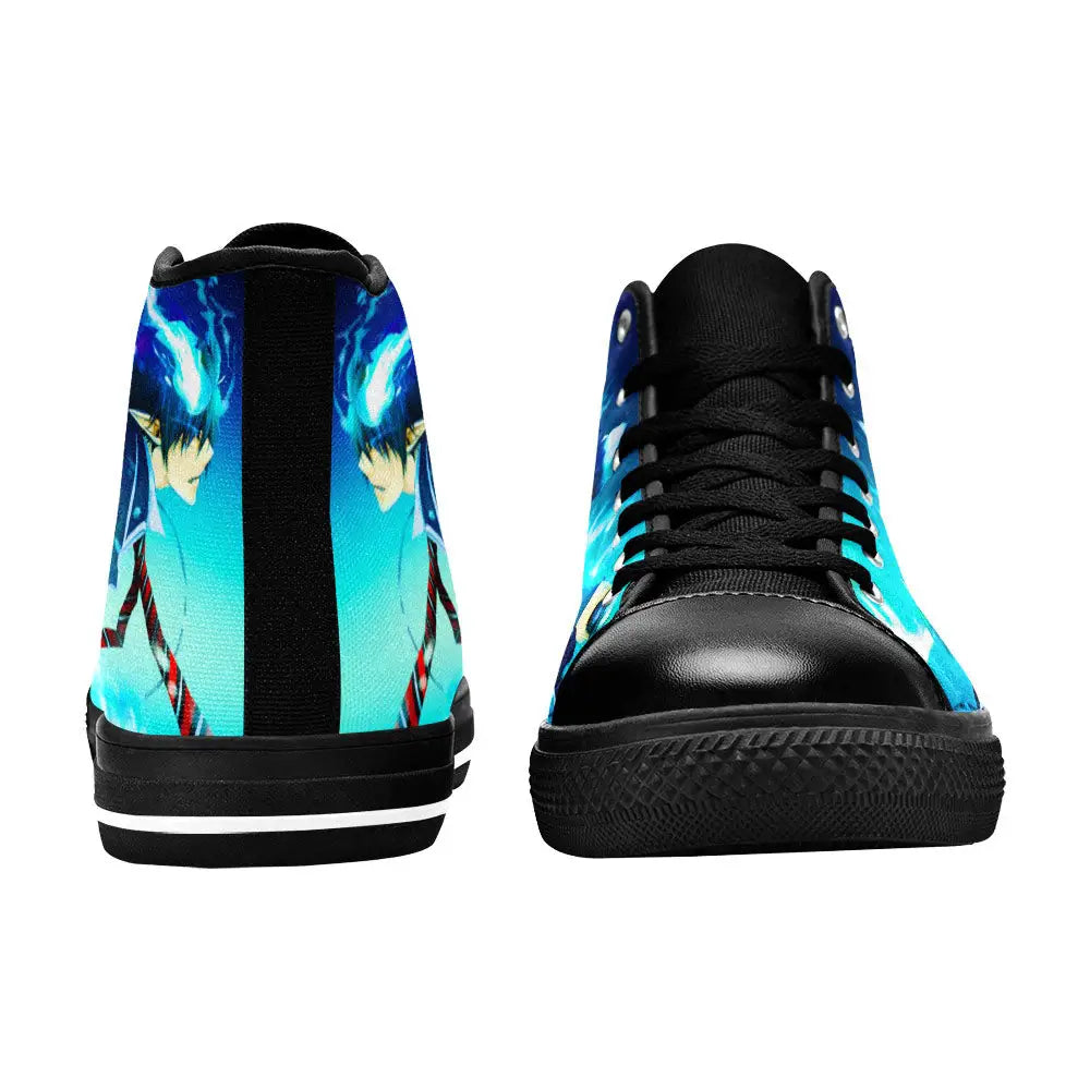 Rin Ao no Exorcist Custom High Top Sneakers Shoes