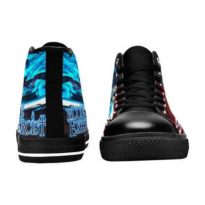 Rin Ao no Exorcist Custom High Top Sneakers Shoes