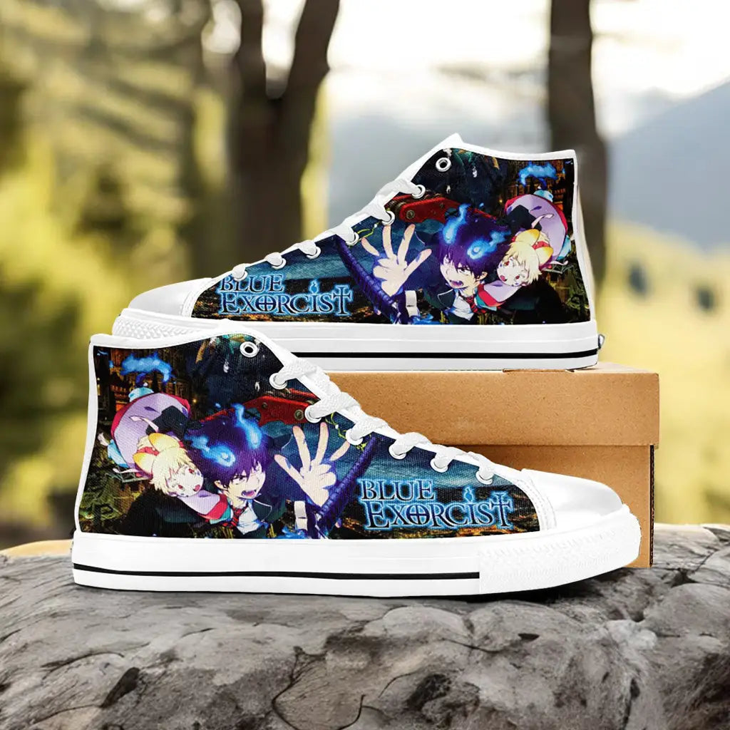 Rin Ao no Exorcist Custom High Top Sneakers Shoes