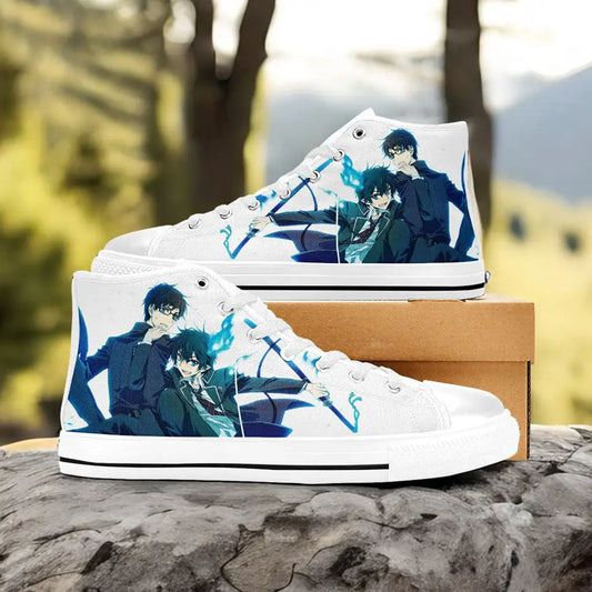 Rin Ao no Exorcist Custom High Top Sneakers Shoes