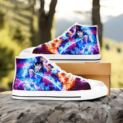 Rin Ao no Exorcist Custom High Top Sneakers Shoes