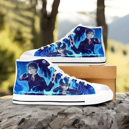 Rin Ao no Exorcist Custom High Top Sneakers Shoes