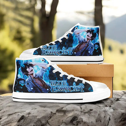 Rin Ao no Exorcist Custom High Top Sneakers Shoes