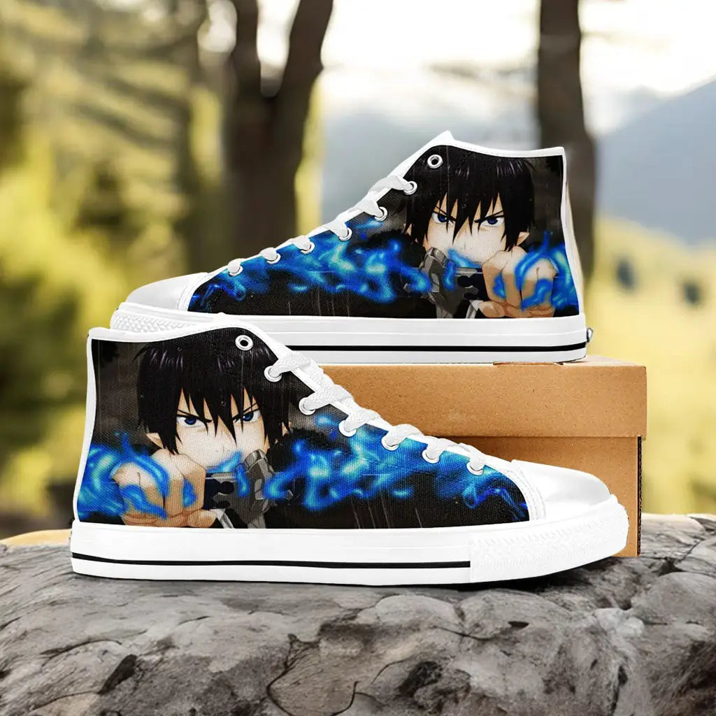 Rin Ao no Exorcist Custom High Top Sneakers Shoes