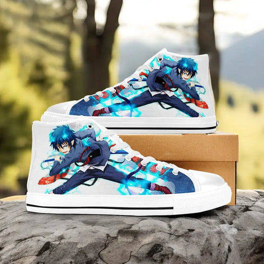 Rin Ao no Exorcist Custom High Top Sneakers Shoes