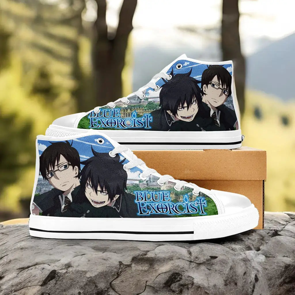 Rin Ao no Exorcist Custom High Top Sneakers Shoes
