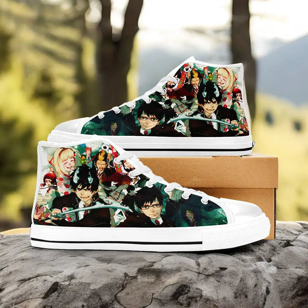 Rin Ao no Exorcist Custom High Top Sneakers Shoes