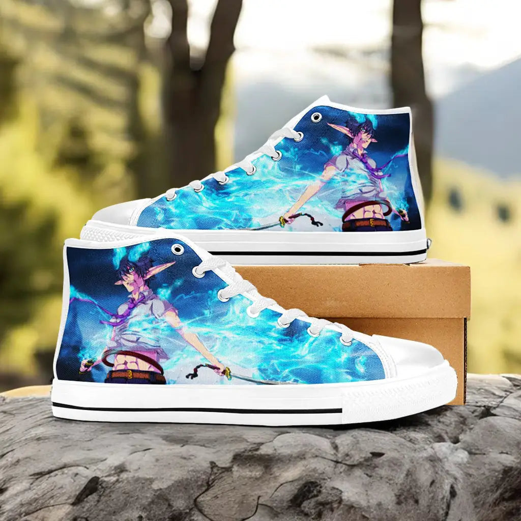 Rin Ao no Exorcist Custom High Top Sneakers Shoes