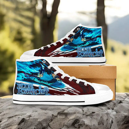 Rin Ao no Exorcist Custom High Top Sneakers Shoes