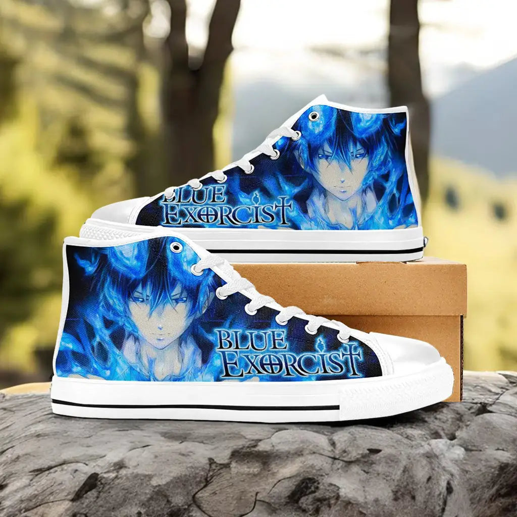 Rin Ao no Exorcist Custom High Top Sneakers Shoes