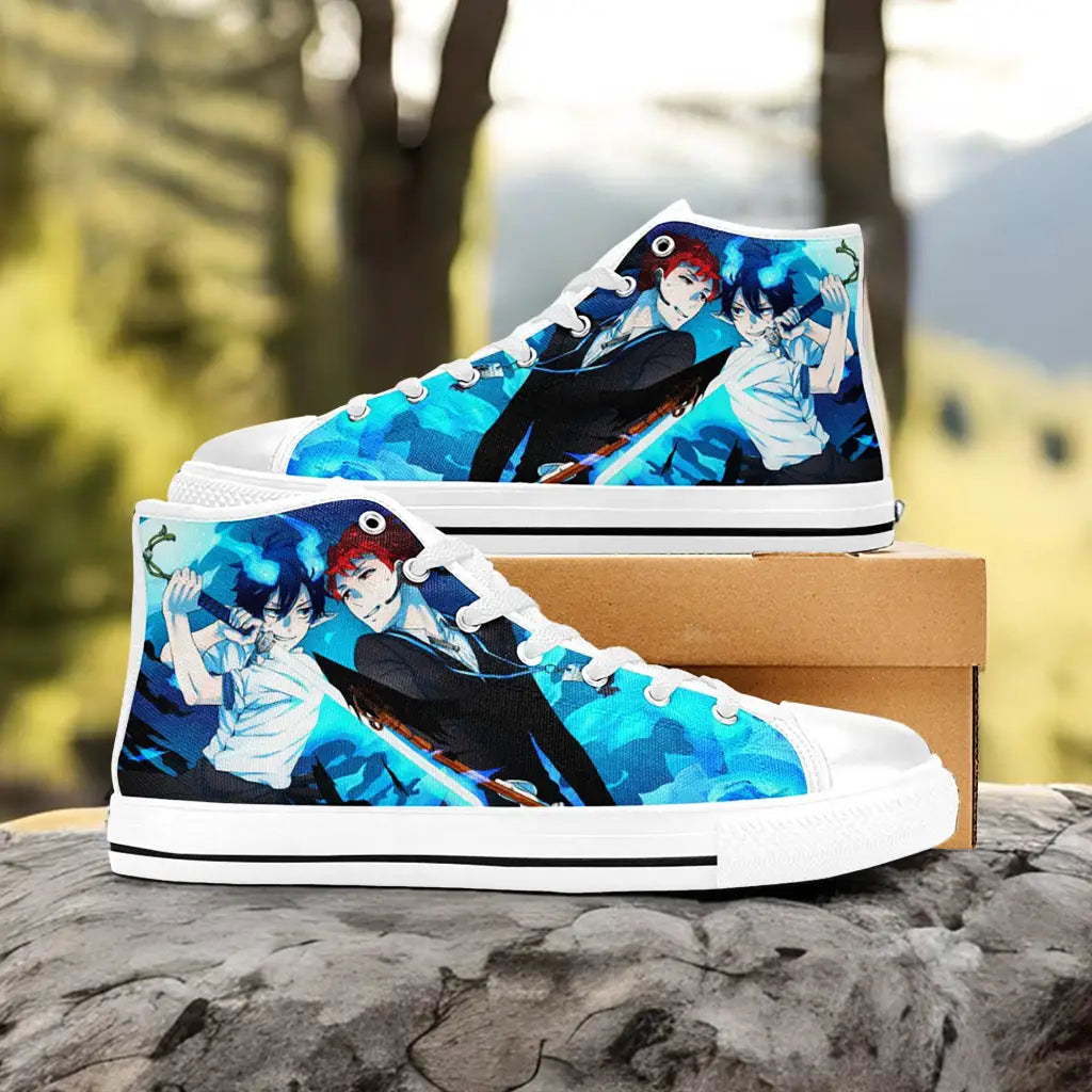 Rin Ao no Exorcist Custom High Top Sneakers Shoes